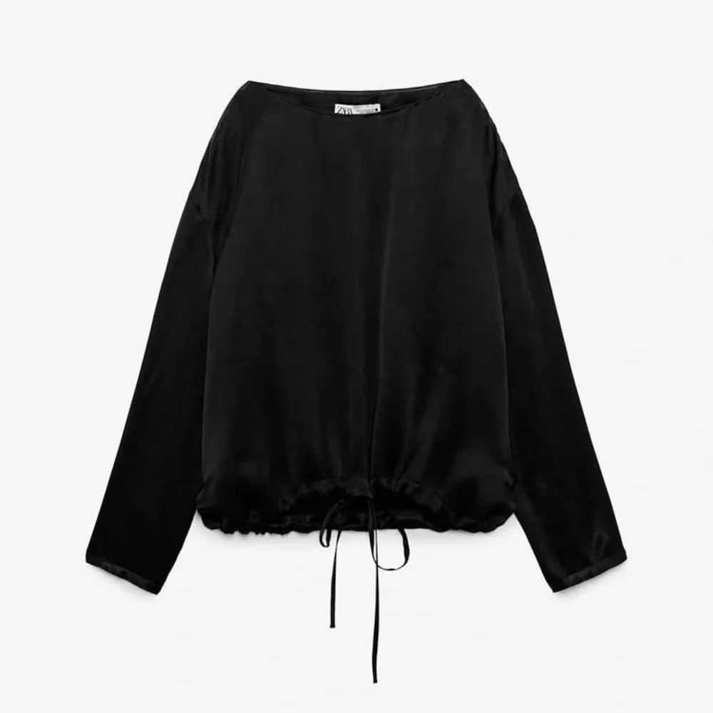 💫 Zara Satin Effect Blouse - NWT💫 - Picture 14 of 14